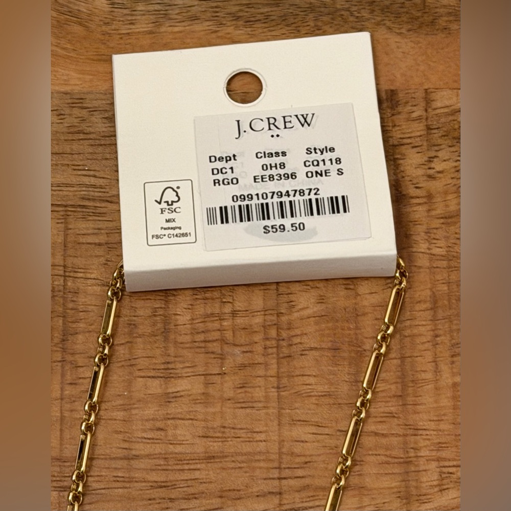 J. Crew Gold Charm Necklace - Picture 4 of 6